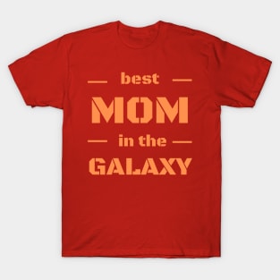 Best Mom in The Galaxy - Gift - Vintage Summer T-Shirt